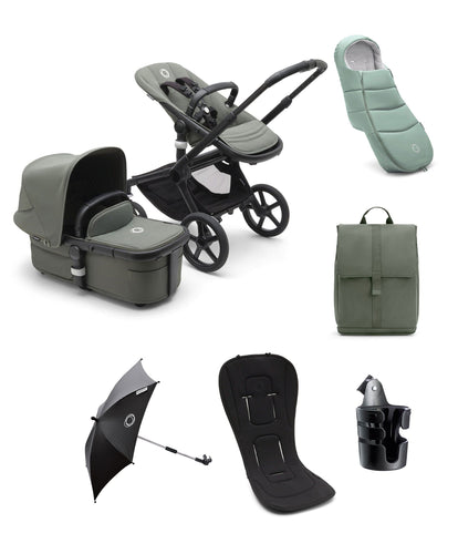 Bugaboo Pushchairs Bugaboo Fox5 Complete Bundle in Forest Green