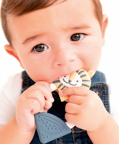 Cheeky Chompers Teethers Cheeky Chompers Bertie the Lion - Textured Animal Teether