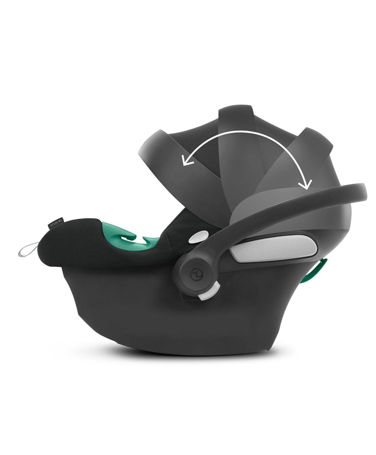 Cybex Aton B2 iSize Infant Car Seat & Base Volcano Black Mamas