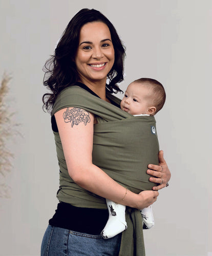Gaia Baby Carriers Gaia Baby Eco Carrier Wrap - Forest Green