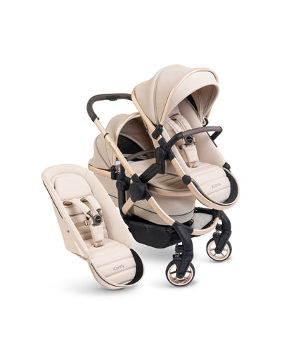 iCandy iCandy Peach 7 Double Pushchair Bundle - Biscotti