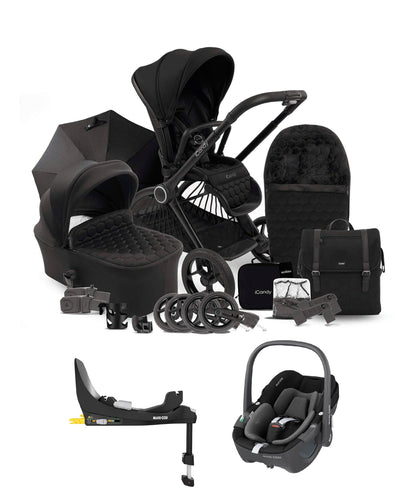 iCandy Pushchairs iCandy Core Summer Bundle with Maxi-Cosi Pebble 360 - Black