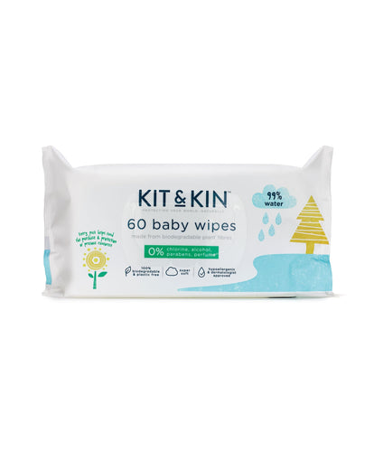 Kit & Kin Baby Care Kit & Kin Biodegradable Baby Wipes
