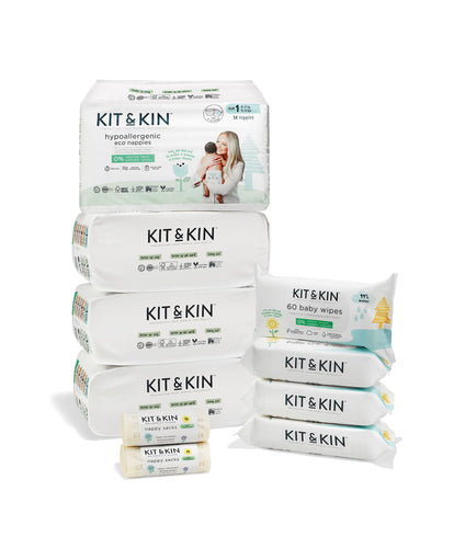 Kit & Kin Kin & Kin Nappies Essential Starter Pack - Size 1