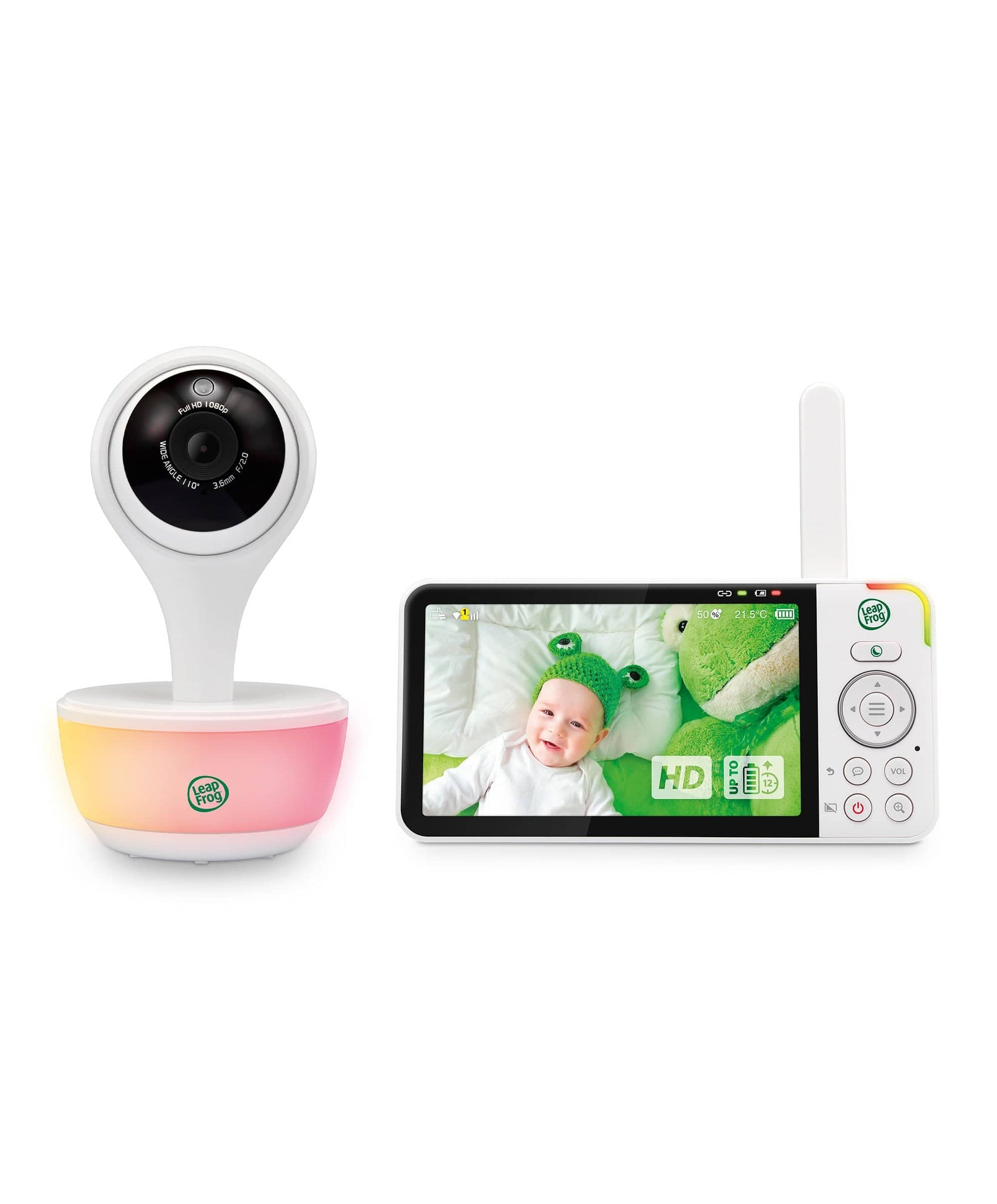 LeapFrog LF815HD 5' Smart Video Baby Monitor with Colour Night Vision –  Mamas & Papas IE