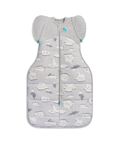 Love to Dream Dreampod Sleep Bags & Swaddling Love To Dream Stage 2 Transition Bag, Extra Warm - Polar Bear Grey