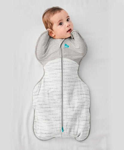Love to Dream Dreampod Sleep Bags & Swaddling Love To Swaddle UP® Warm 2.5 TOG - White Dreamer (Small)