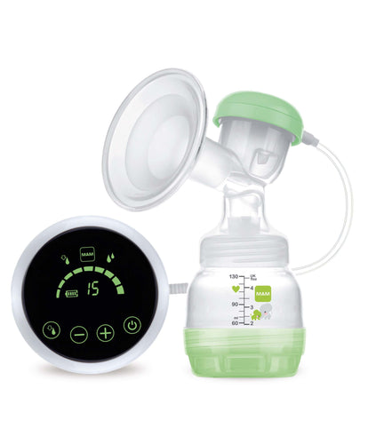 Mam Mambaby 2-in-1 Electric Single Breast Pump with Rechargeable Battery