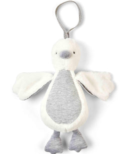 Mamas & Papas Activity Toys Welcome to the World Chime Duck Travel Toy - Grey