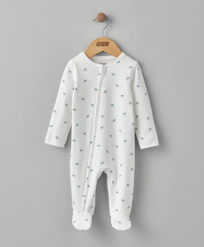 Mamas & Papas All-in-Ones & Bodysuits Turtle Zip Sleepsuit