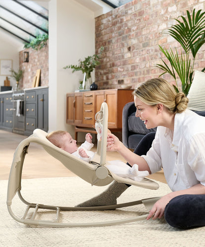 Mamas & Papas Bouncers Tempo 3-in-1 Rocker/Bouncer - Sand