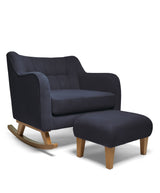 Mamas & Papas Cuddle Chairs Hilston Nursing Cuddle Chair & Stool Set - Navy