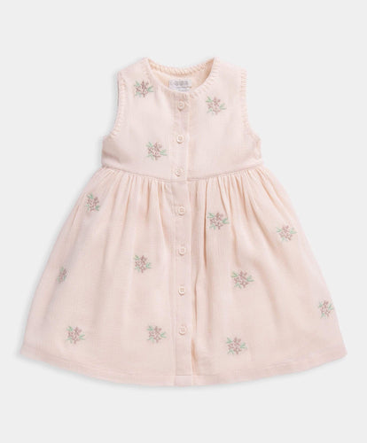 Mamas & Papas Dresses & Skirts Floral Embroidered Jersey Dress