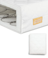 Mamas & Papas Essential Spring Cotbed Mattress & Quilted Waterproof Mattress Protector Bundle