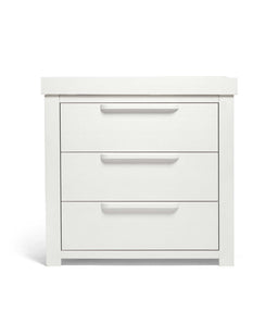 Mamas & Papas Furniture Sets Franklin 3 Piece Cotbed Range with Dresser and Wardrobe - White Wash