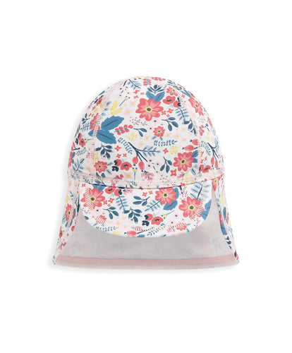 Mamas & Papas Hats & Mitts Flower All-Over-Print Swim Hat