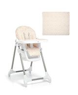 Mamas & Papas Highchairs Snax Highchair & Weaning Splash Mat Bundle - Curious Alphabet