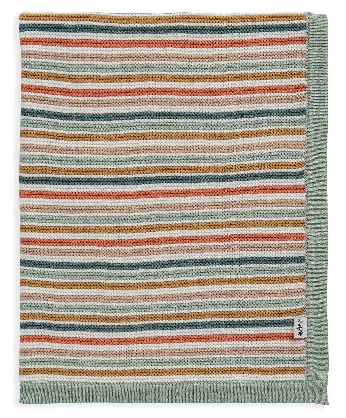 Knitted Blanket Multi Stripe Mamas & Papas IE