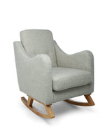 Mamas & Papas Nursing Chairs Bowden Nursing Chair - Dark Grey Textured Weave & Mid-Oak