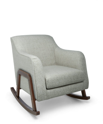 Mamas & Papas Nursing Chairs Honley Nursing Chair - Dark Grey Textured Weave & Dark Wood