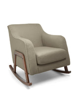Mamas & Papas Nursing Chairs Honley Nursing Chair - Grey Boucle & Dark Wood