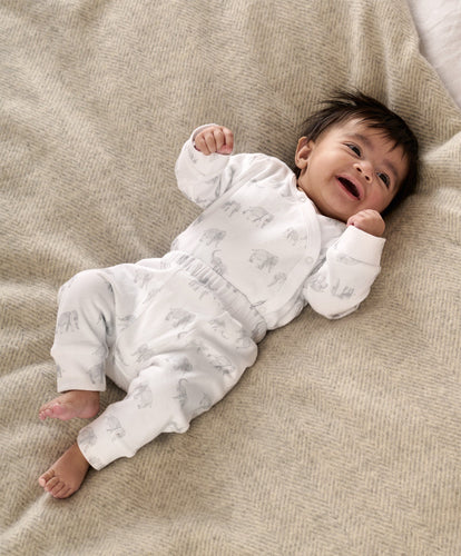 Mamas & Papas Outfits & Sets Elephant Jersey Set - 2 Piece Set