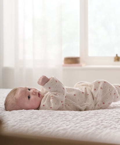 Mamas & Papas Outfits & Sets Floral Pointelle Jersey Set - 2 Piece Set