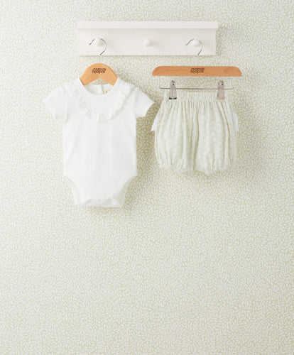 Mamas & Papas Outfits & Sets Frill Bodysuit & Bloomer Set - 2 Piece Set
