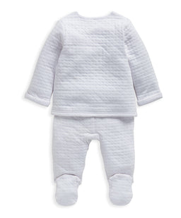 Mamas & Papas Outfits & Sets Textured Jersey 2 Piece Set