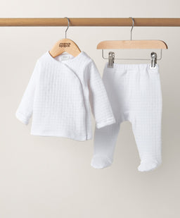 Mamas & Papas Outfits & Sets Textured Jersey 2 Piece Set