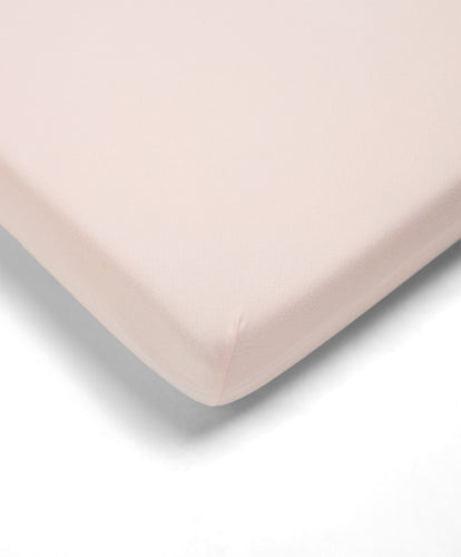 Mamas & Papas Pink Single Cotbed Fitted Sheet