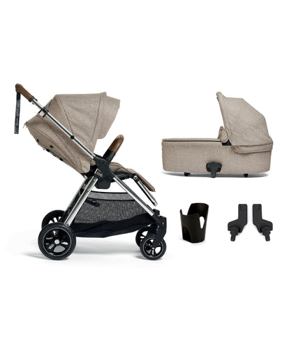 Mamas & Papas Pushchairs Flip XT³ - 4 Piece Starter Bundle - Biscuit