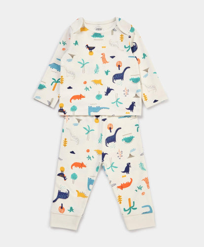 Mamas & Papas Pyjamas & Nightwear Dino Jersey Pyjamas