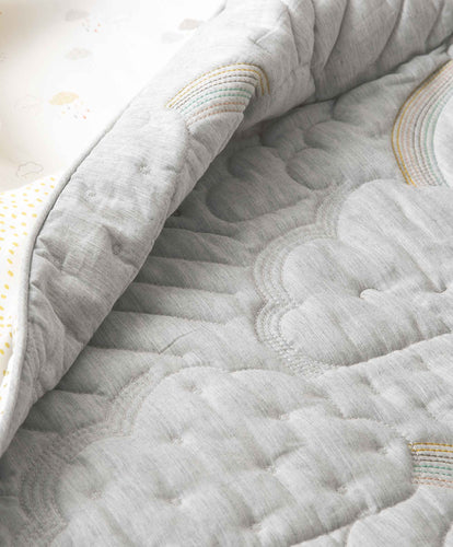 Mamas & Papas Quilts & Coverlets Dream Upon A Cloud Quilt - Grey