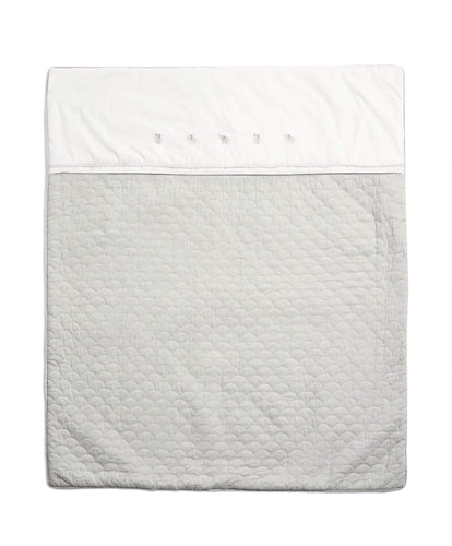 Mamas & Papas Quilts & Coverlets Welcome To The World Quilt - Grey