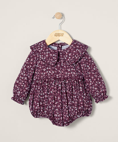 Mamas & Papas Rompers Print Collar Romper