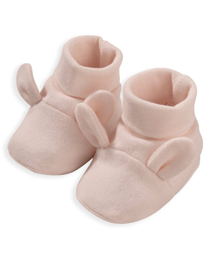 Mamas & Papas Shoes & Booties Pink Booties with Ears