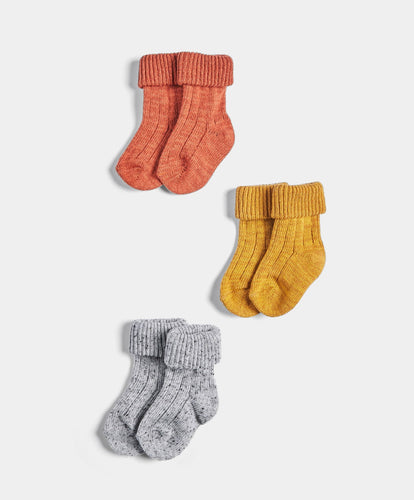 Mamas & Papas Socks & Tights 3 Pack Chunky Socks
