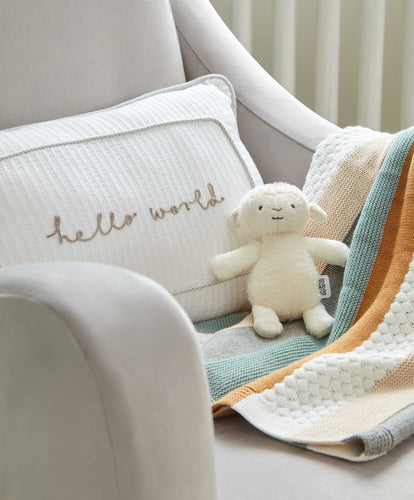 Mamas & Papas Soft Toys Welcome to the World Soft Toy - Lamb Beanie