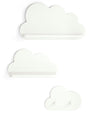 Mamas & Papas Storage White Cloud Shelves and Coat Hook Set