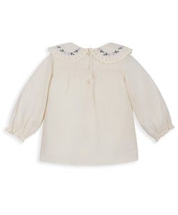 Mamas & Papas Tops Embroidered Collar Blouse