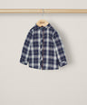 Mamas & Papas Tops Navy Check Shirt