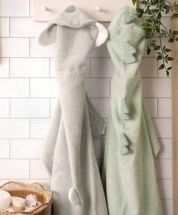Mamas & Papas Towelling Hooded Towel - Dinosaur