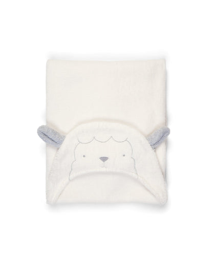 Mamas & Papas Towelling Hooded Towel - Lamb