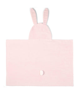 Mamas & Papas Towelling Hooded Towel - Pink Bunny