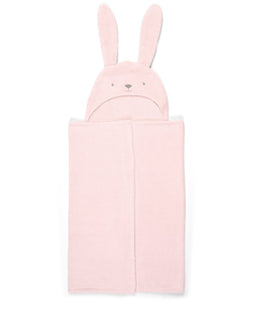 Mamas & Papas Towelling Hooded Towel - Pink Bunny