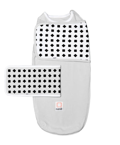 Nanit Baby Monitors Nanit Breathing Wear Starter Set Small - Grey