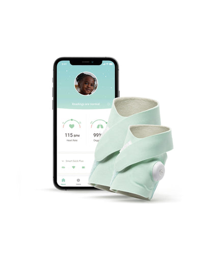 Owlet Baby Monitors Owlet™ Smart Sock Plus V3 Monitor - Mint Green
