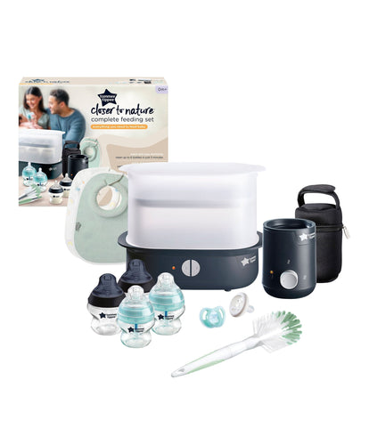 Tommee Tippee Bottle Feeding Tommee Tippee Complete Feeding Kit In Black